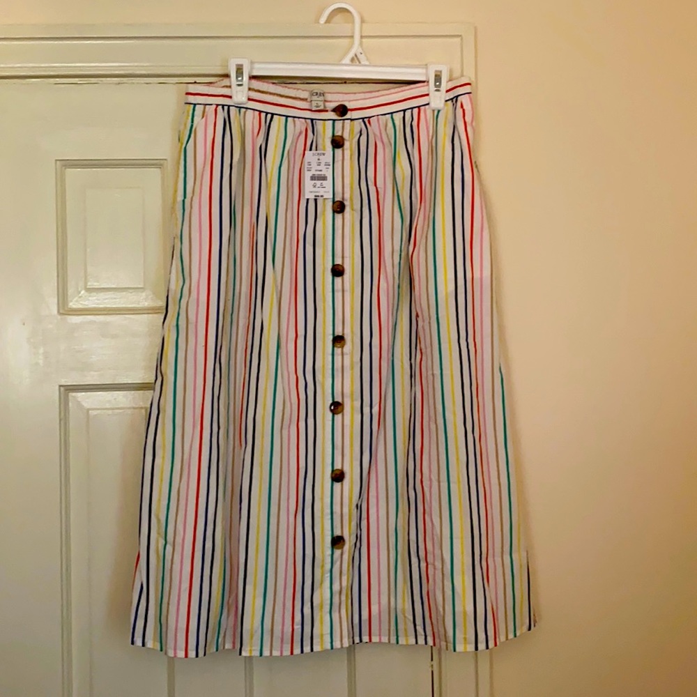Jcrew midi skirt